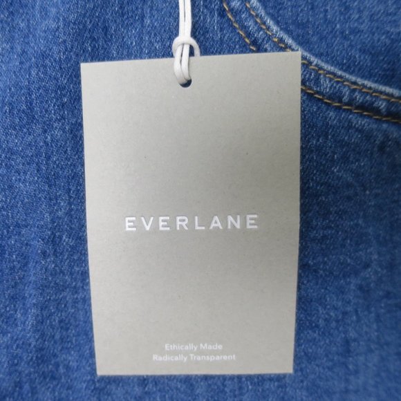Everlane Cheeky Denim Shorts Size 33 - Picture 6 of 10